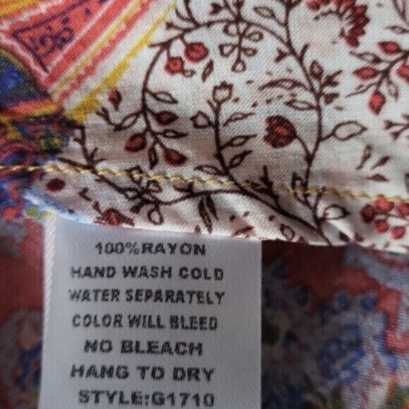 Umgee  Floral / Ditsy  Print Long Kimono NWT Sz S/M - Picture 13 of 13